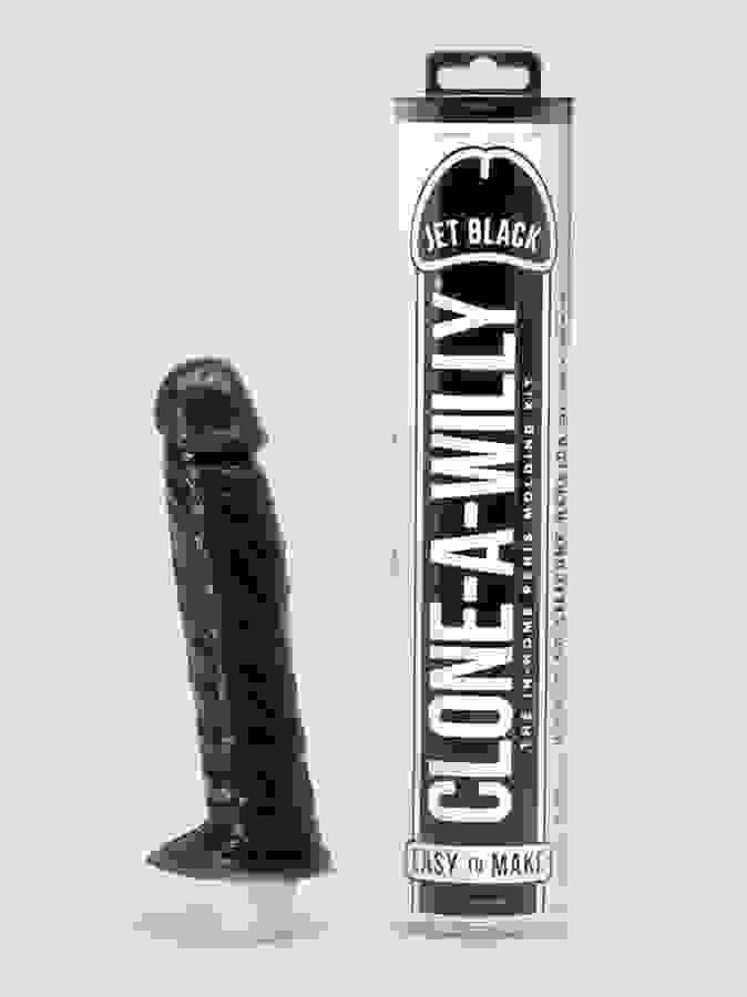 Clone-A-Willy Vibrator Moulding Kit Jet Black , Black, hi-res